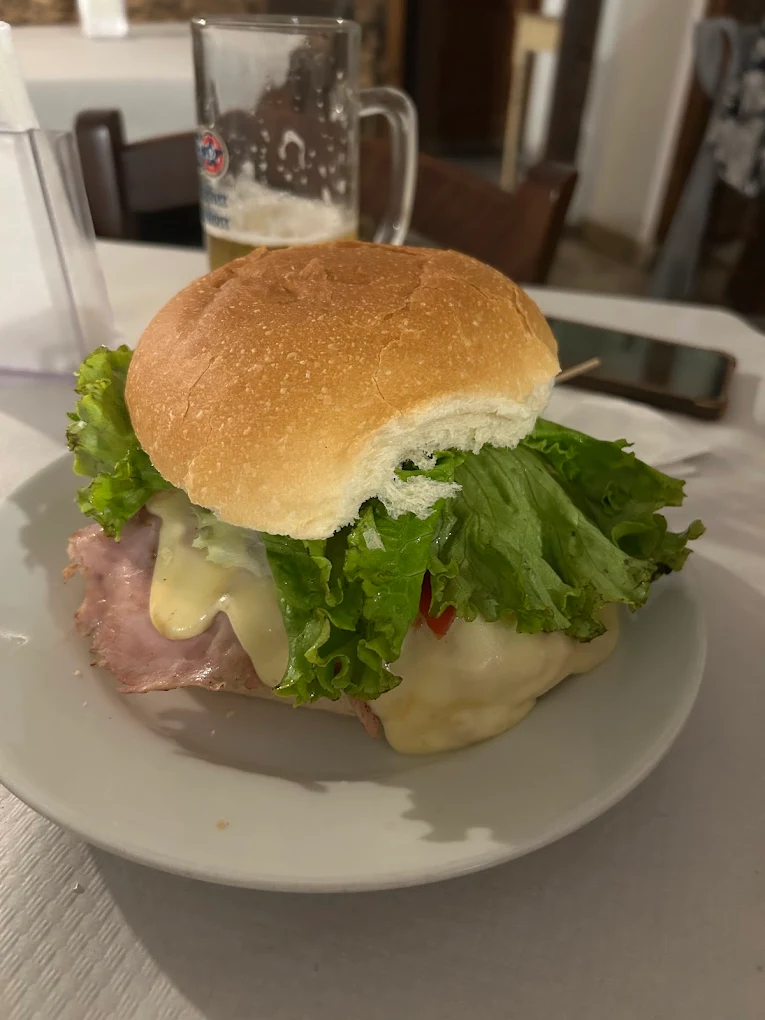 Panino prosciutto e formaggio